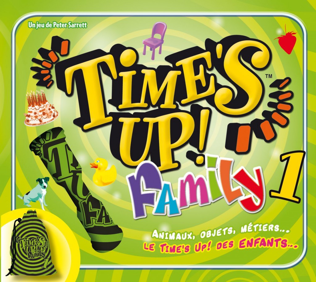 jeu de société pour l'été - Time's Up Family